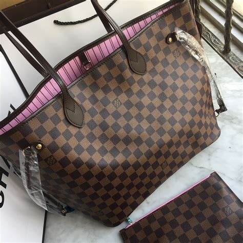 lv neverfull pm monogram price|neverfull monogram with pink interior.